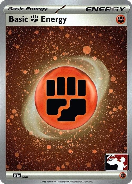 Basic Fighting Energy (Cosmo Holo) (14) [Prize Pack Series Cards]