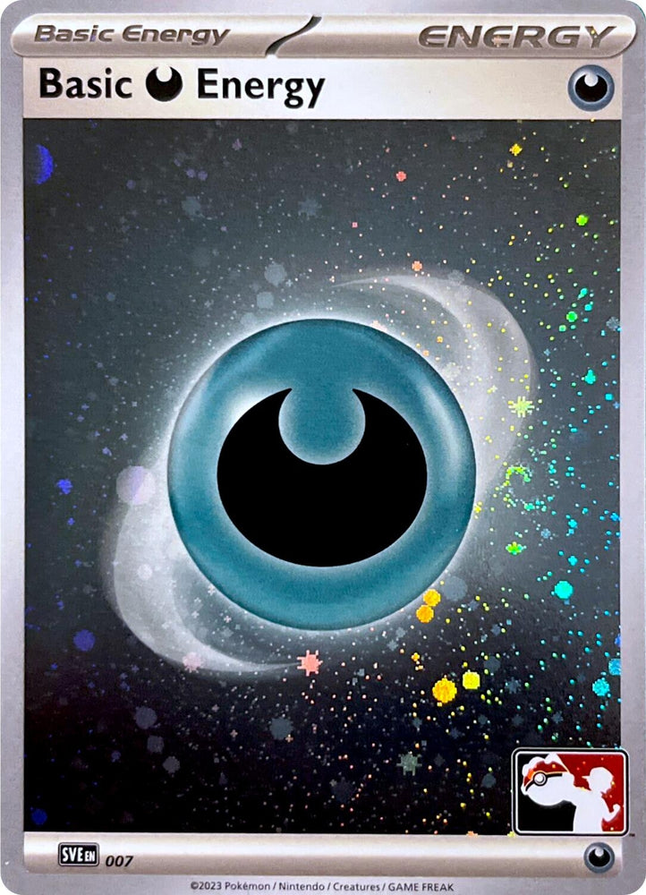 Basic Darkness Energy (Cosmo Holo) (15) [Prize Pack Series Cards]