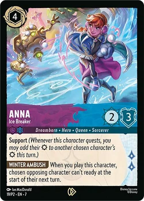 Image for Anna - Ice Breaker (19) [Disney Lorcana Promo Cards] - Disney Lorcana