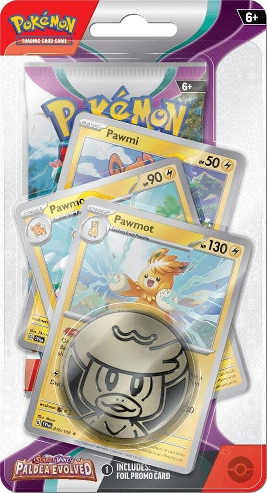Image for Paldea Evolved Premium Checklane Blister [Pawmot] [SV02: Paldea Evolved]