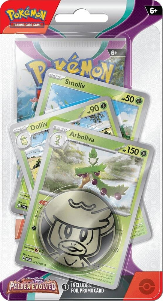 Image for Paldea Evolved Premium Checklane Blister [Arboliva] [SV02: Paldea Evolved]