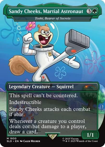 Image for Sandy Cheeks, Martial Astronaut - Toski, Bearer of Secrets (1930) - Magic: The Gathering