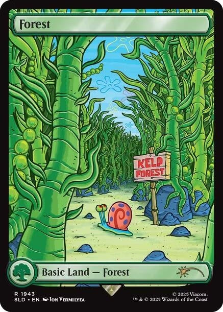 Image for Forest (1943) (1943) [Secret Lair Drop Series] - Magic: The Gathering