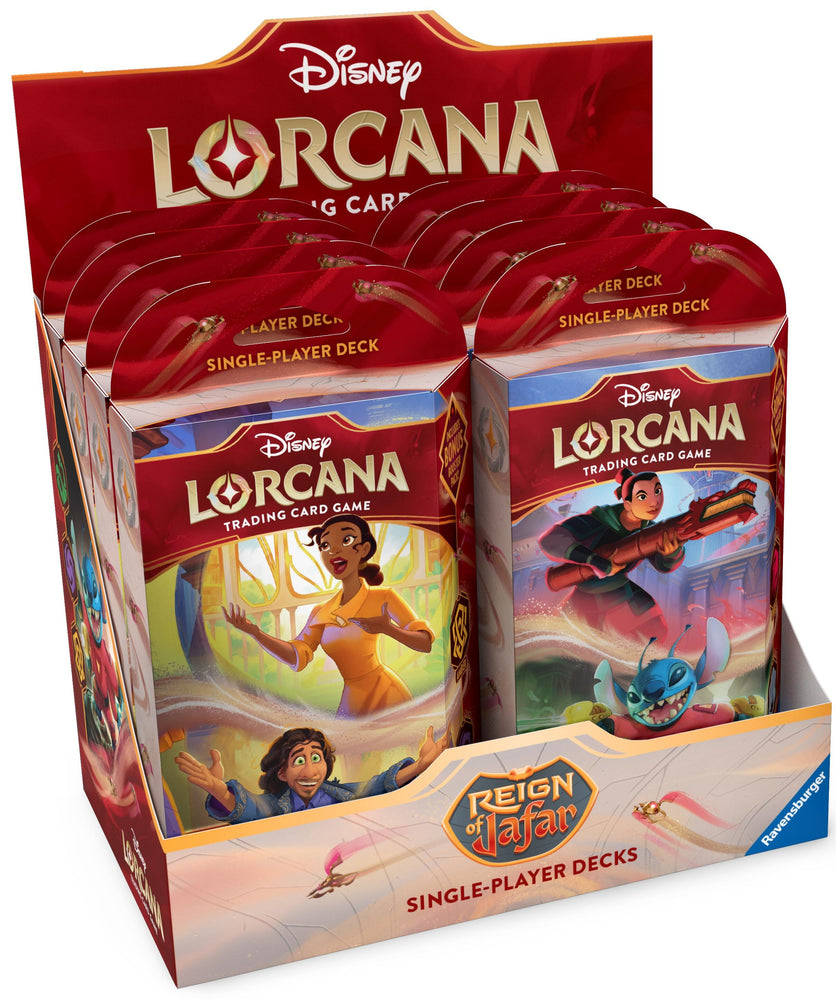 Image for Disney Lorcana: Reign of Jafar Starter Deck Display [Reign of Jafar]