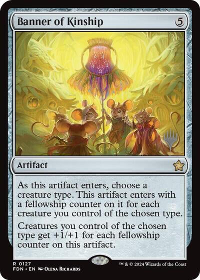 Image for Banner of Kinship (127) [Promo Pack: Aetherdrift] - Magic: The Gathering