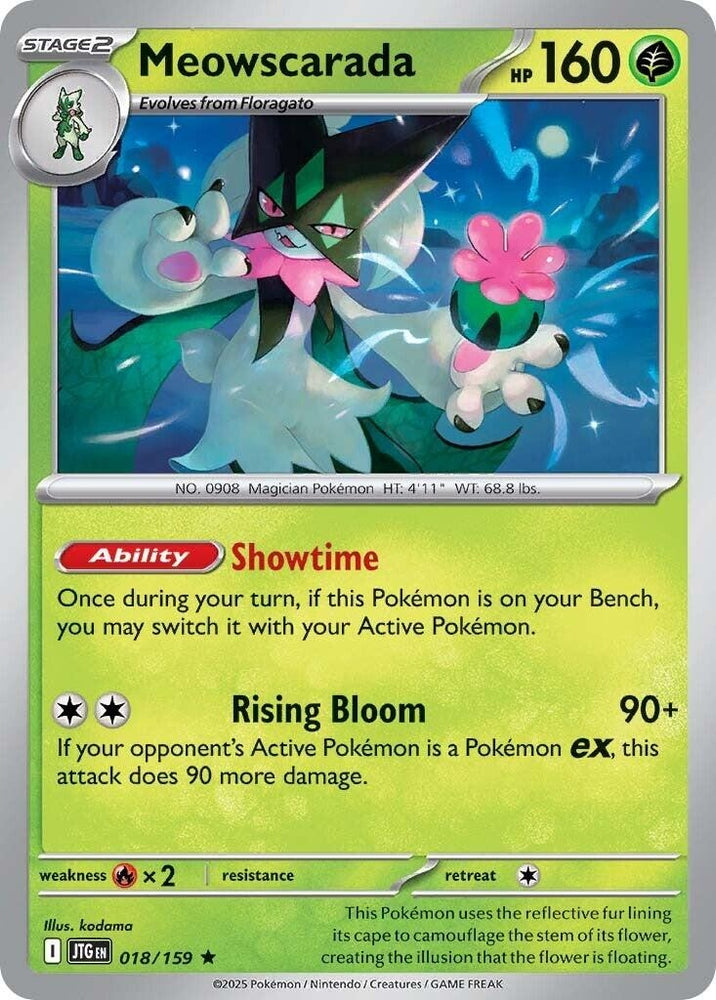 Image for Meowscarada (018/159) - Pokemon