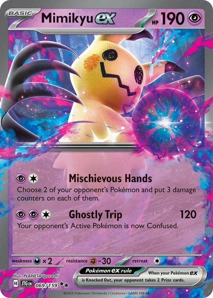 Image for Mimikyu ex (069/159) - Pokemon