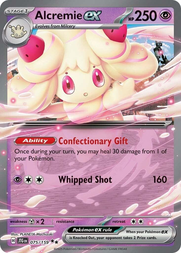 Image for Alcremie ex (075/159) - Pokemon
