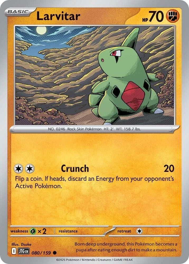Image for Larvitar (080/159) - Pokemon
