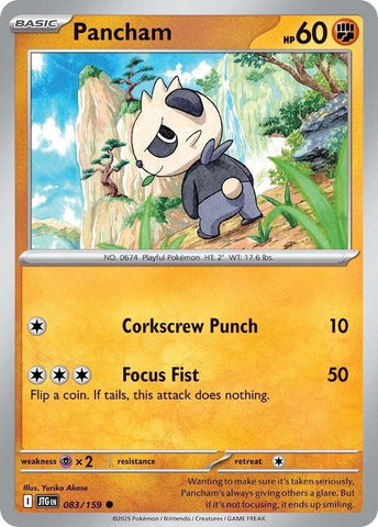 Image for Pancham (083/159) - Pokemon