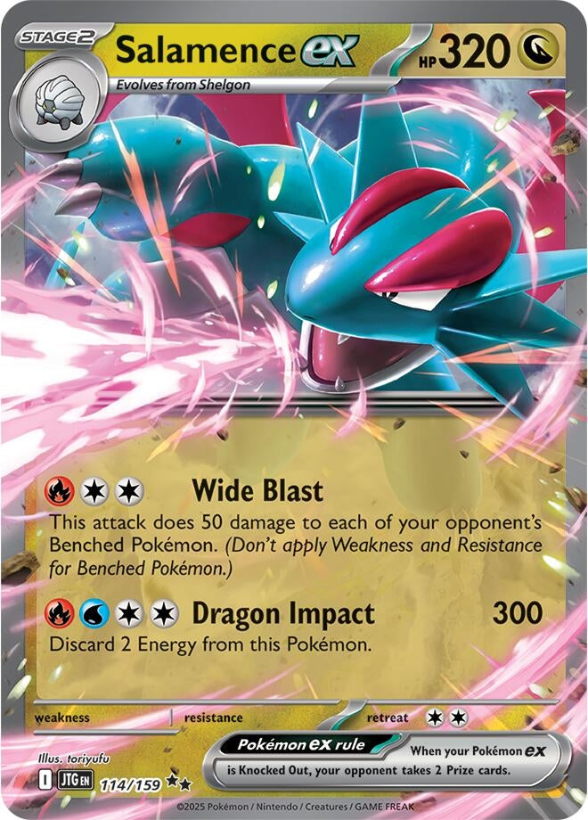 Image for Salamence ex (114/159) - Pokemon