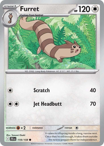 Image for Furret (119/159) - Pokemon