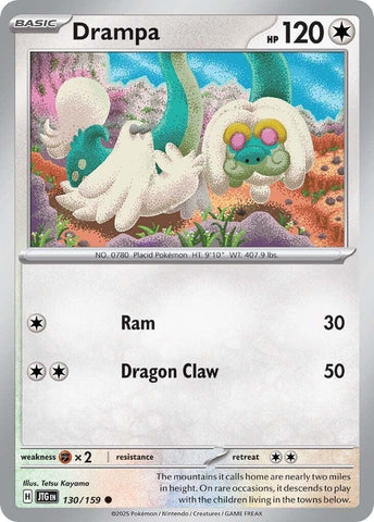 Image for Drampa (130/159) - Pokemon