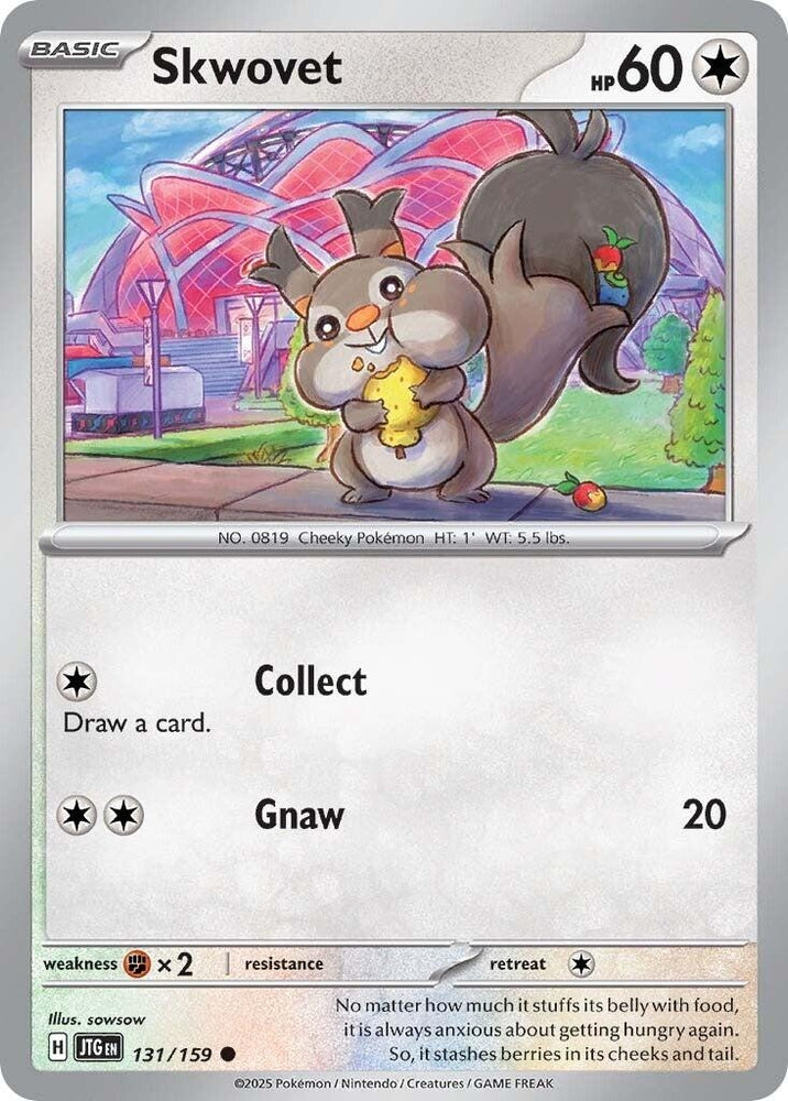 Image for Skwovet (131/159) - Pokemon