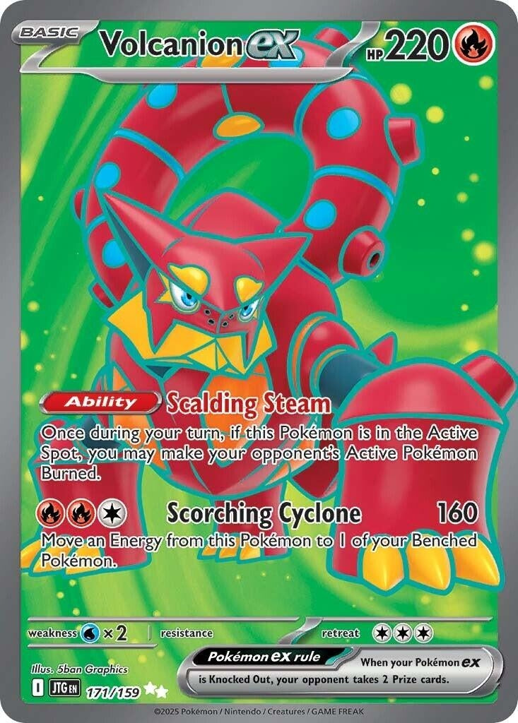 Volcanion ex 171/159 SV: Journey Together