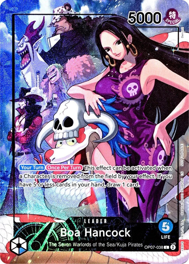 Boa Hancock (2025 PSA Magazine Promo) (OP07-038) (One Piece Promotion Cards)
