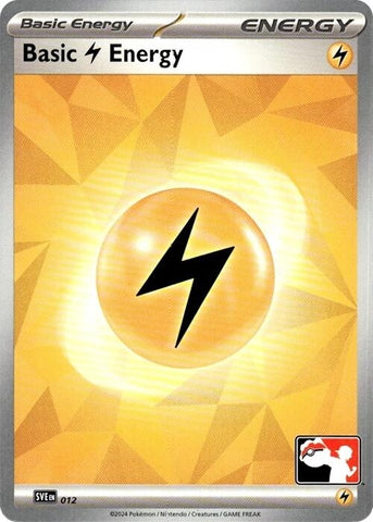 Basic Lightning Energy (Prize Pack 6) (Prize Pack Series Cards)