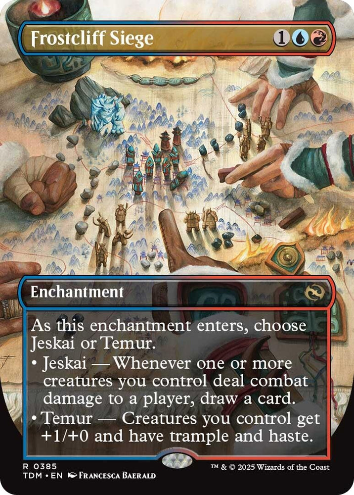 Image for Frosteliff Siege (Borderless) (385) (TDM) - Magic: The Gathering