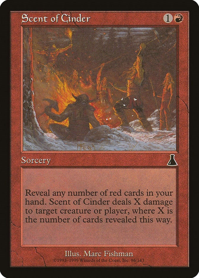 Image for Scent of Cinder (96) [Urza's Destiny]