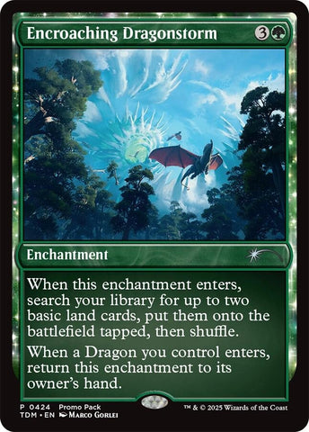 Image for Encroaching Dragonstorm (424) [Promo Pack: Tarkir: Dragonstorm] - Magic: The Gathering
