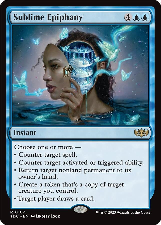 Image for Sublime Epiphany (167) (Tarkir: Dragonstorm) - Magic: The Gathering