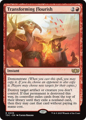 Image for Transforming Flourish (39) (TDC) - Magic: The Gathering