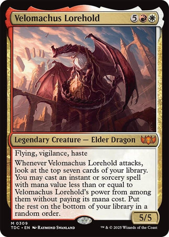 Image for Velomachus Lorehold (309) (Tarkir: Dragonstorm) - Magic: The Gathering