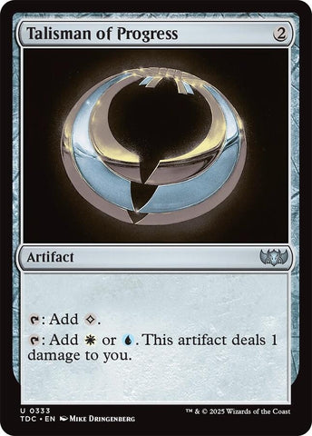 Image for Talisman of Progress (333) (TDC) - Magic: The Gathering