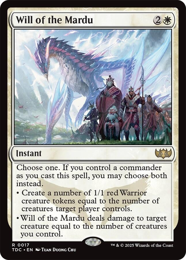 Image for Will of the Mardu (17) (TDC) - Magic: The Gathering