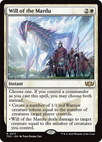 Image for Will of the Mardu (17) (TDC) - Magic: The Gathering