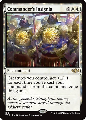 Image for Commander's Insignia (111) (TDC) - Magic: The Gathering