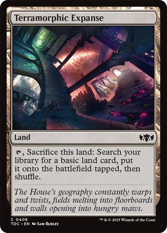 Image for Terramorphic Expanse (408) (TDC) - Magic: The Gathering