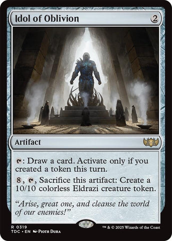 Image for Idol of Oblivion (319) (TDC) - Magic: The Gathering