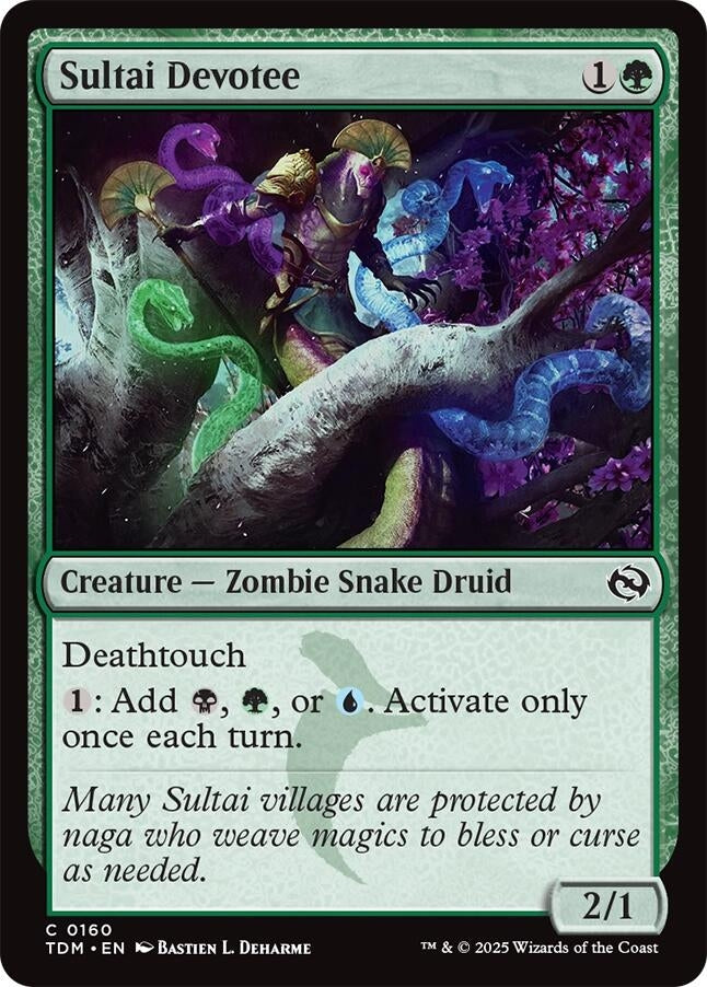 Image for Sultai Devotee (160) - Magic: The Gathering