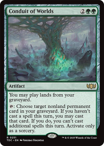 Image for Conduit of Worlds (251) (TDC) - Magic: The Gathering