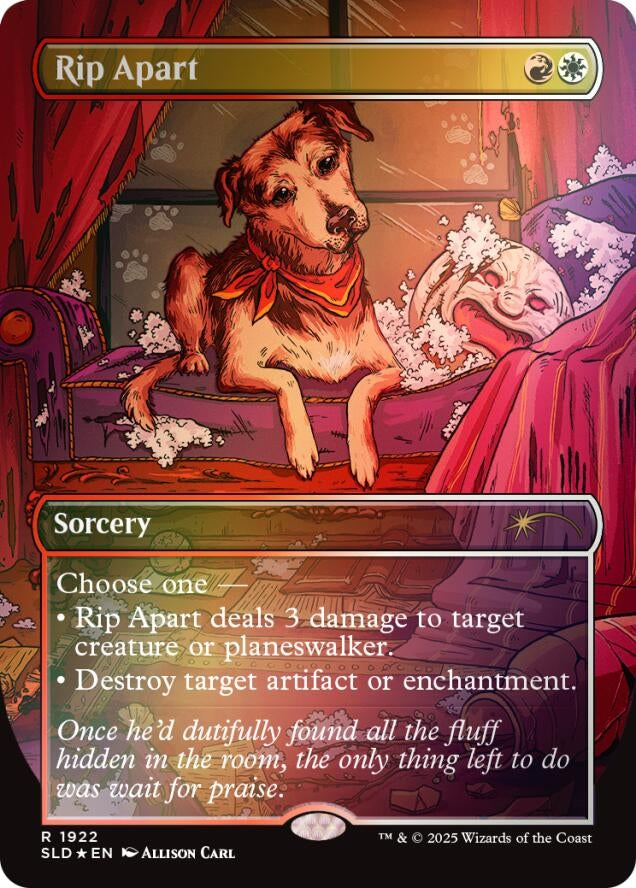 Image for Rip Apart (1922) (Rainbow Foil) (1922) - Magic: The Gathering