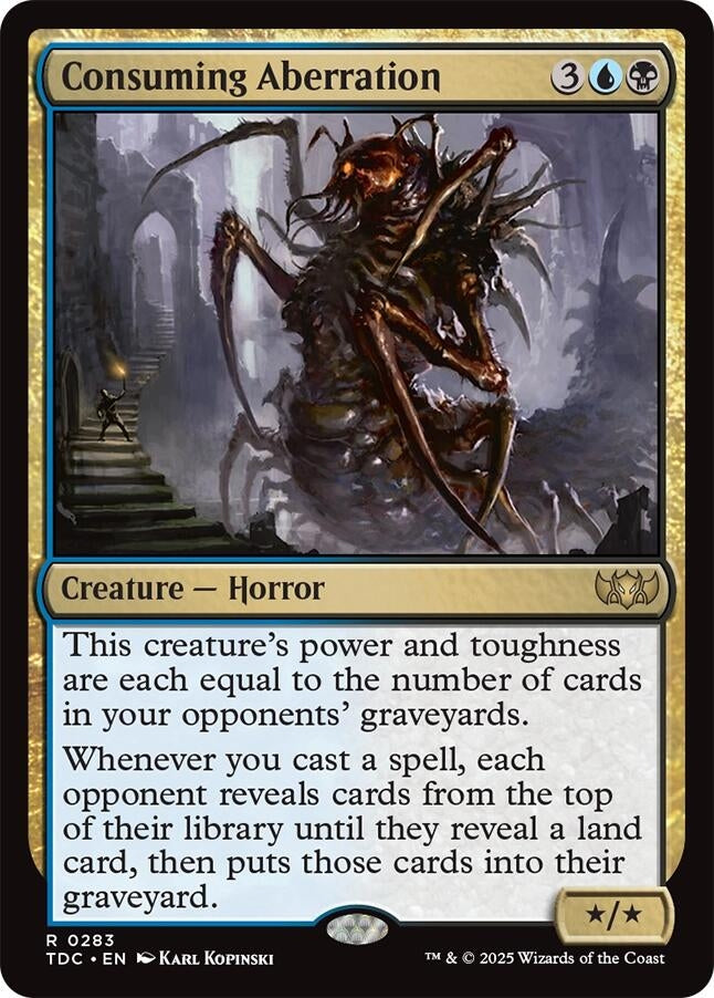 Image for Consuming Aberration (283) (Tarkir: Dragonstorm) - Magic: The Gathering