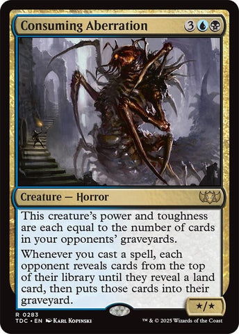 Image for Consuming Aberration (283) (Tarkir: Dragonstorm) - Magic: The Gathering