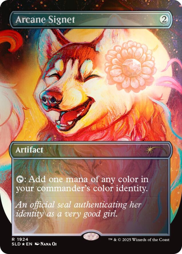 Image for Arcane Signet (1924) (Rainbow Foil) (1924) [Secret Lair Drop Series] - Magic: The Gathering
