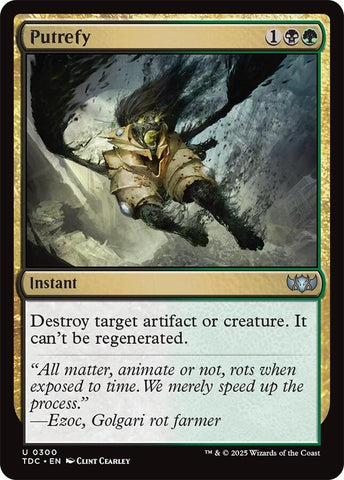 Image for Putrefy (300) (TDC) - Magic: The Gathering