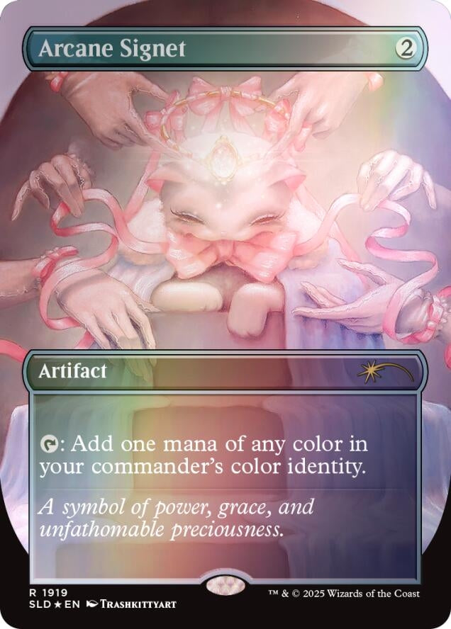 Image for Arcane Signet (1919) (Rainbow Foil) (1919) [Secret Lair Drop Series] - Magic: The Gathering