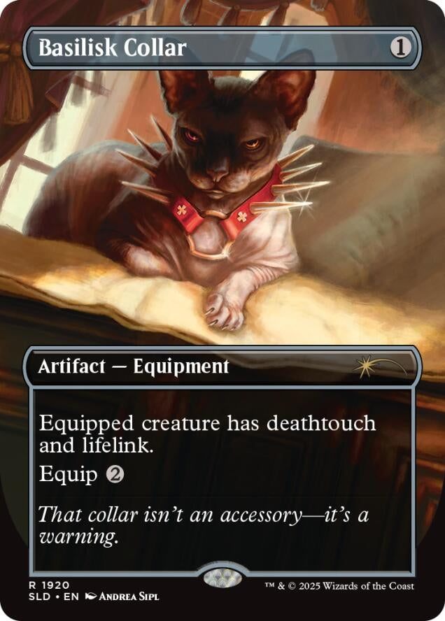Image for Basilisk Collar (1920) (1920) [Secret Lair Drop Series] - Magic: The Gathering