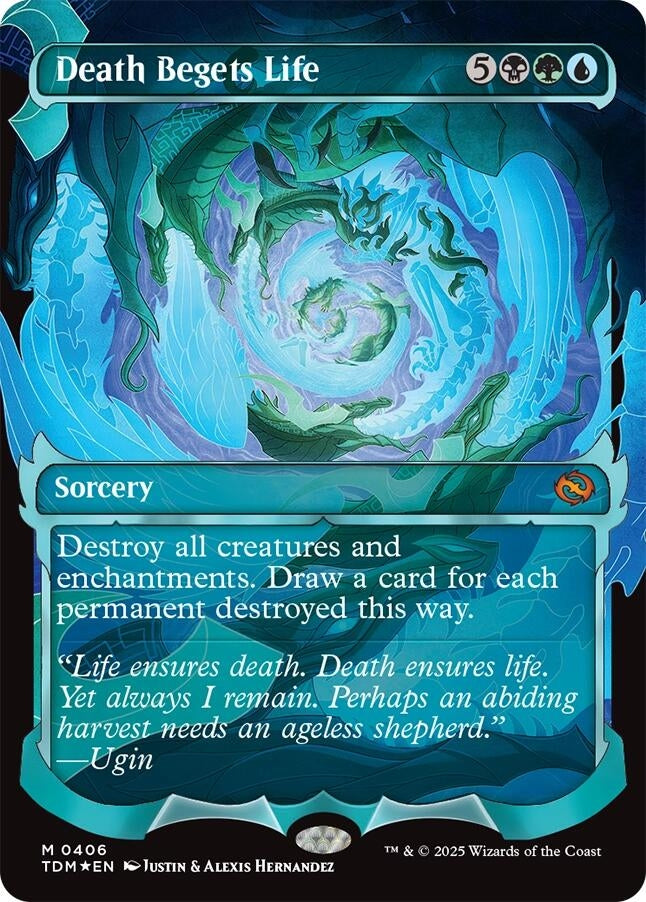 Image for Death Begets Life (Showcase) (406) (TDM) - Magic: The Gathering