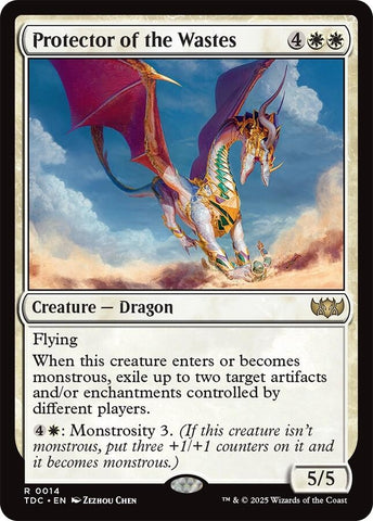 Image for Protector of the Wastes (14) (TDC) - Magic: The Gathering