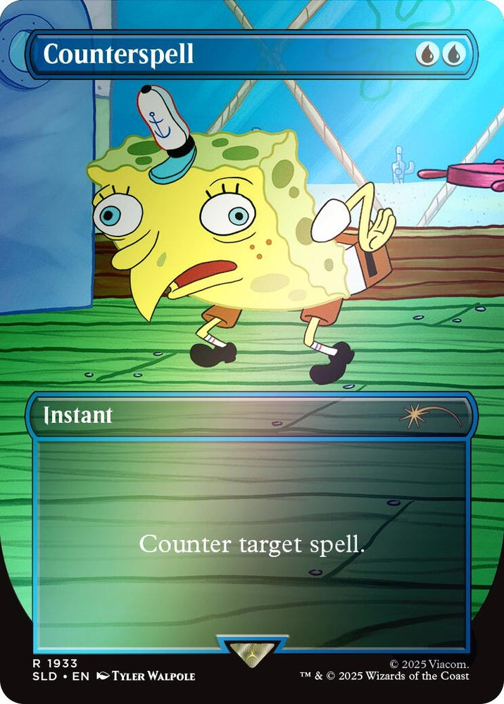 Image for Counterspell (1933) (Rainbow Foil) (1933) [Secret Lair Drop Series] - Magic: The Gathering