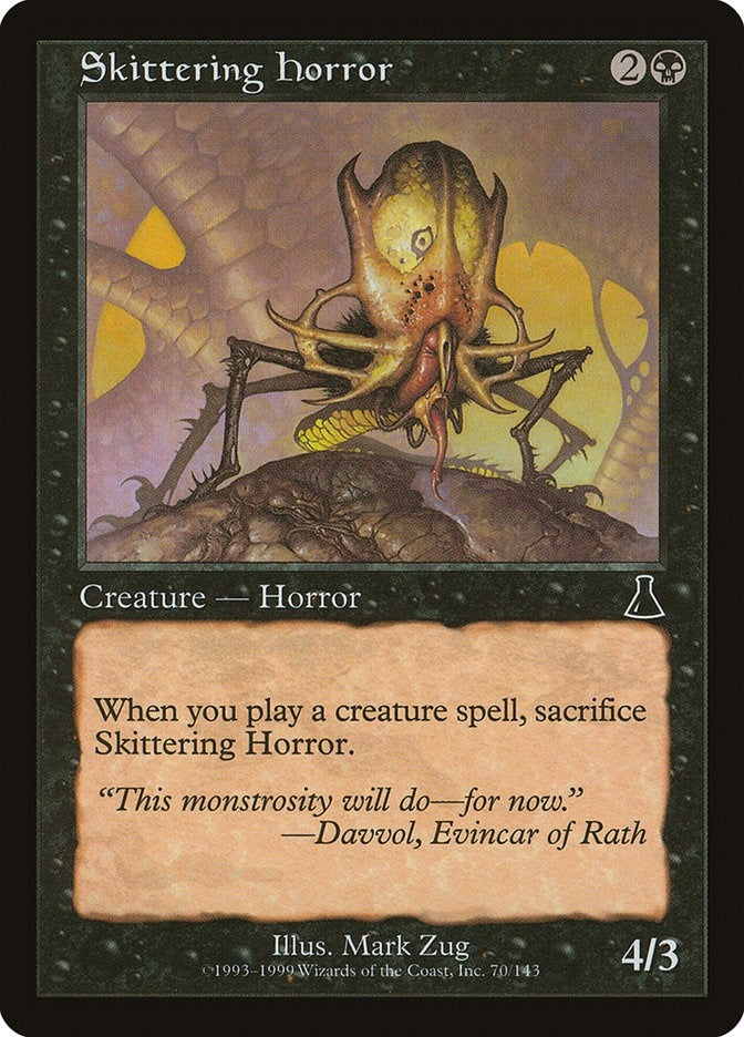 Image for Skittering Horror (70) [Urza's Destiny]