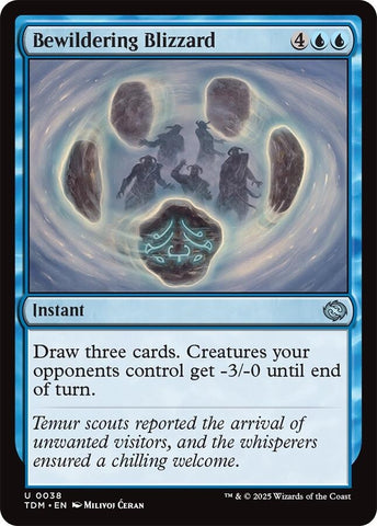 Bewildering Blizzard (38) [Tarkir: Dragonstorm]