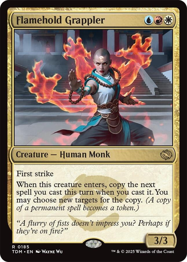 Flamehold Grappler (185) [Tarkir: Dragonstorm]
