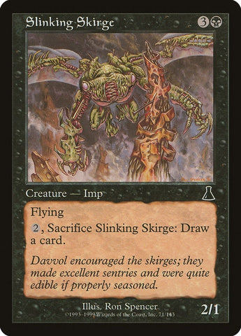 Image for Slinking Skirge (71) [Urza's Destiny]
