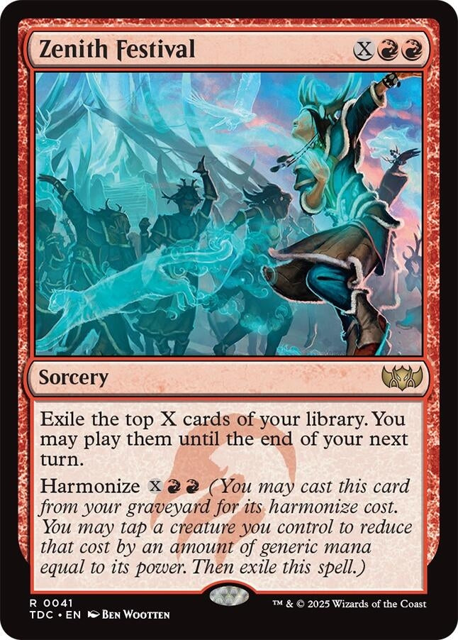 Image for Zenith Festival (41) (Tarkir: Dragonstorm) - Magic: The Gathering